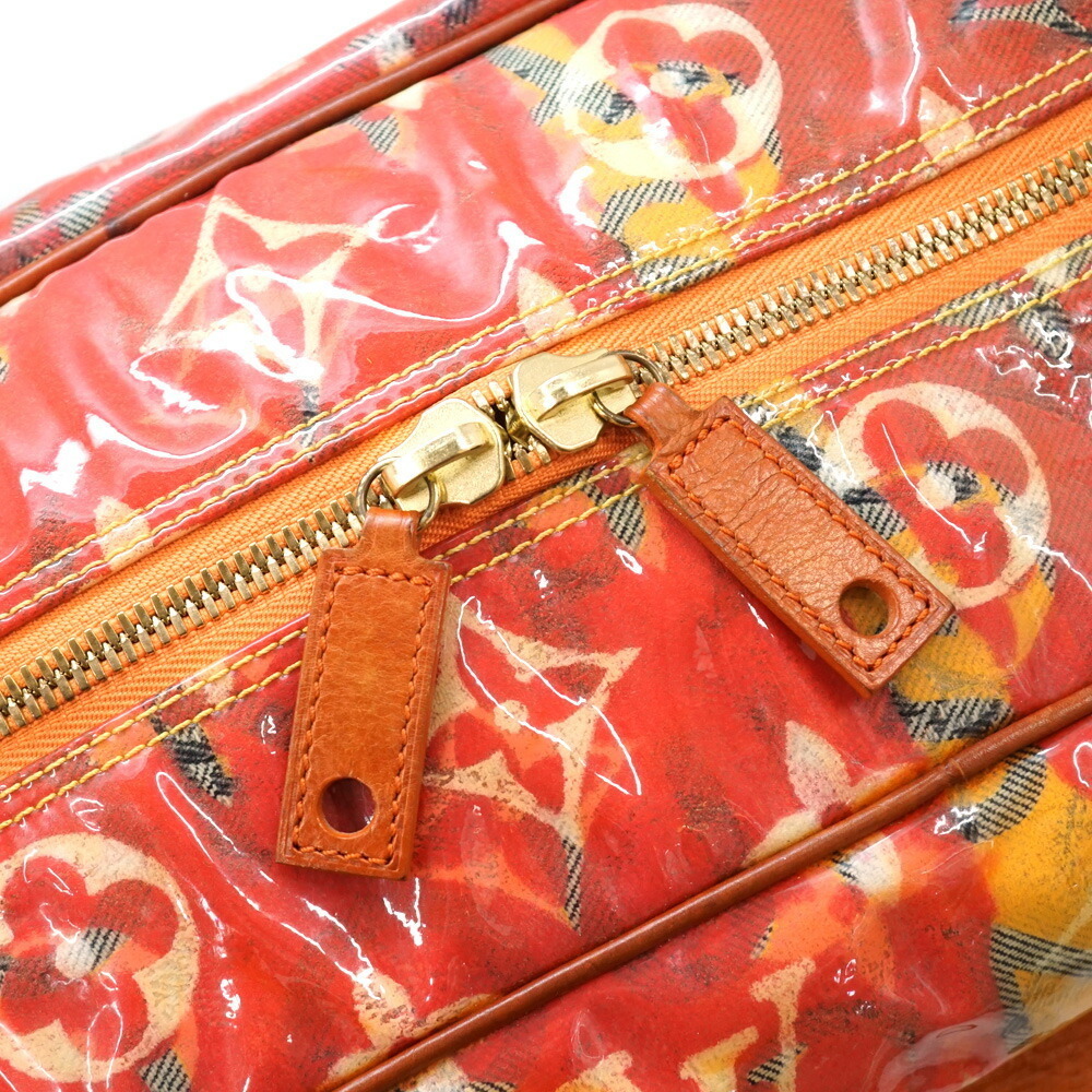 Louis Vuitton Weekender PM Bag Canvas Orange - Picture 8 of 14